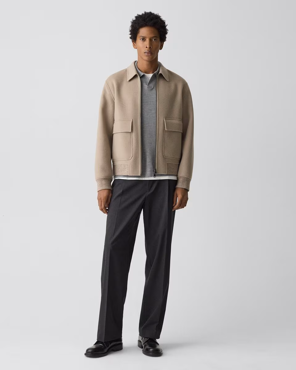 Sean Jacket in Double-Face Wool-Cashmere