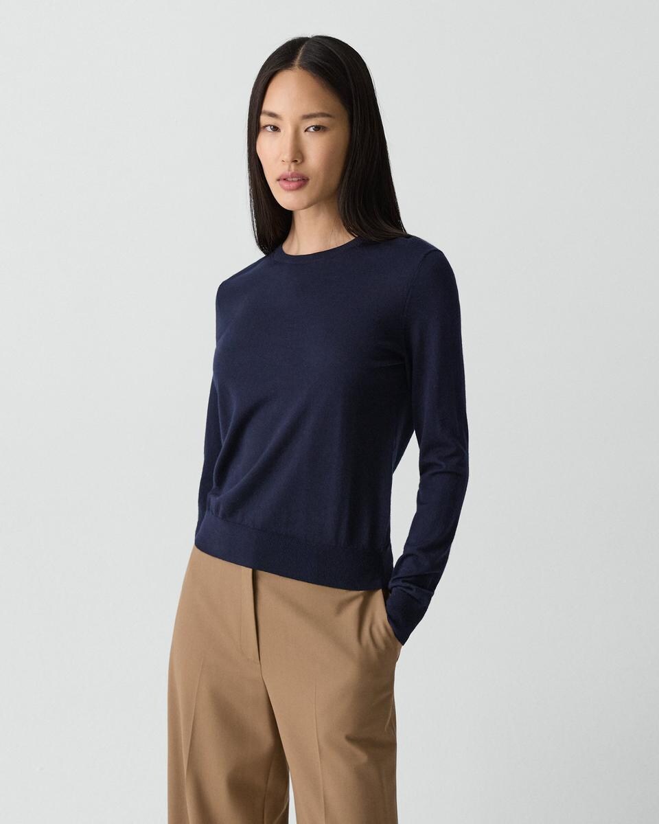 Crewneck Sweater in Regal Wool