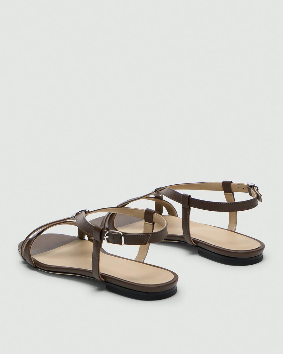 Ring Sandal in Leather