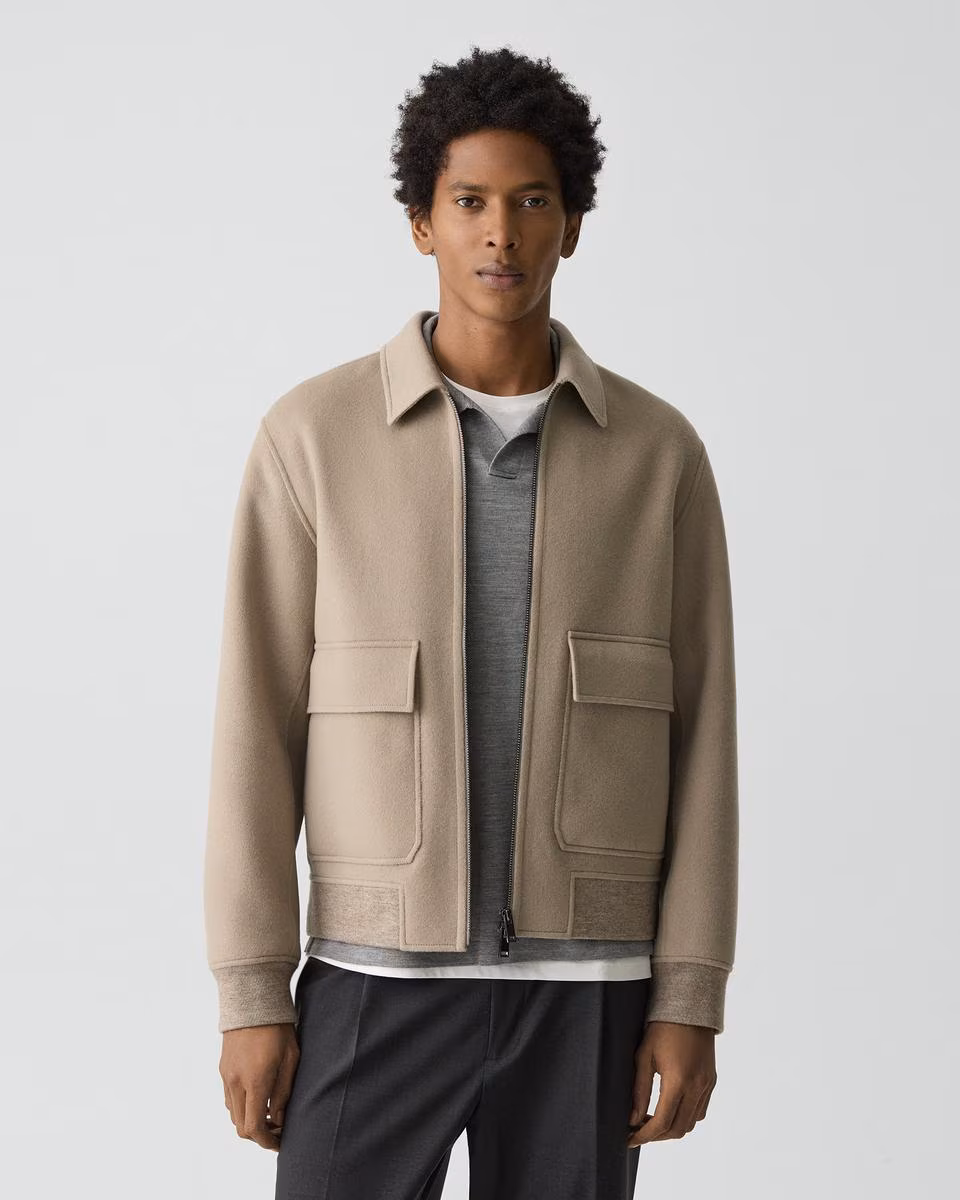 Sean Jacket in Double-Face Wool-Cashmere