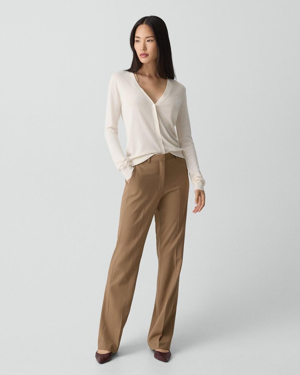 Flared Pant, 34'' in Good Wool
