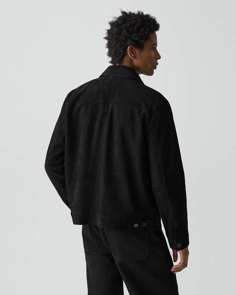 Amos Jacket in Suede