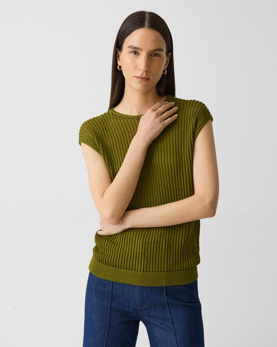 Sweater Vest in Cotton