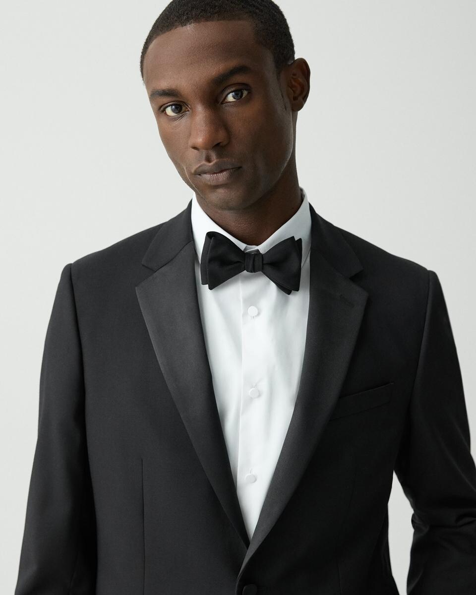 Chambers Tuxedo Blazer in Stretch Wool