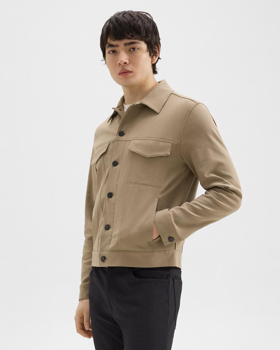 River Trucker Jacket in Neoteric Twill
