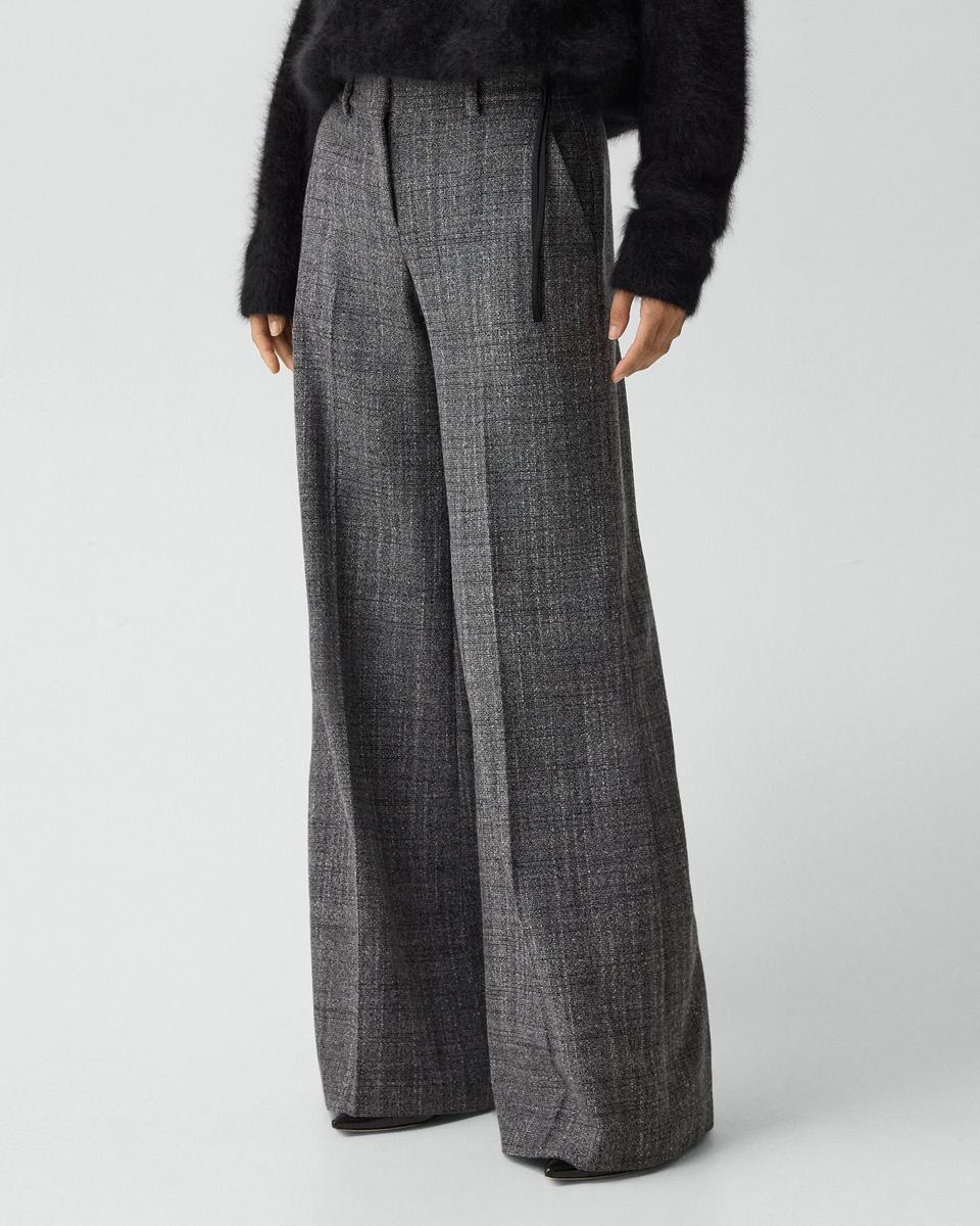 Wide-Leg Pant in Malfile Wool