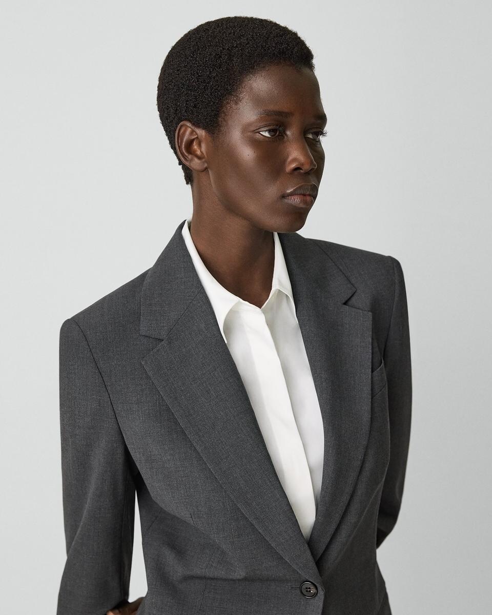 Lynnia Blazer in Good Wool