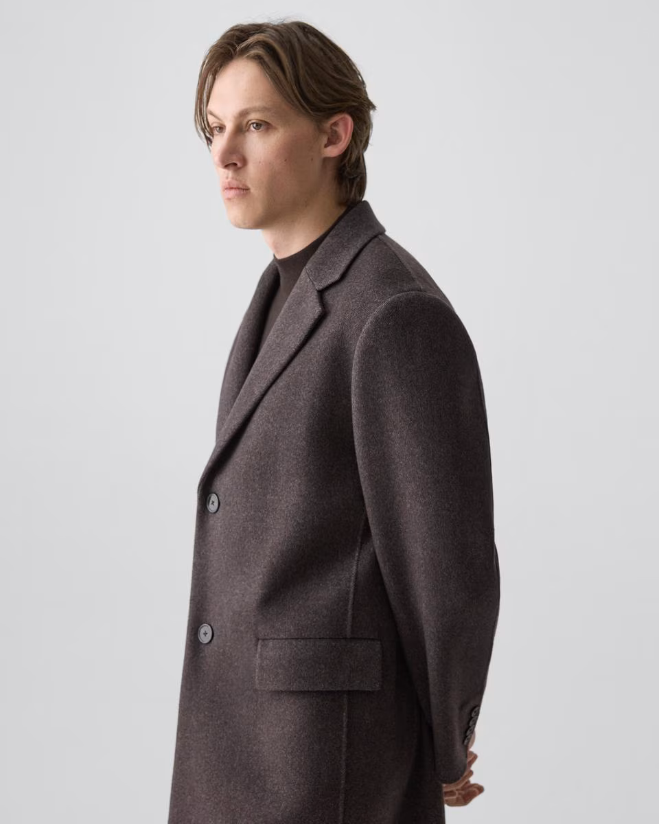 Two-Button Coat in Regal Coat