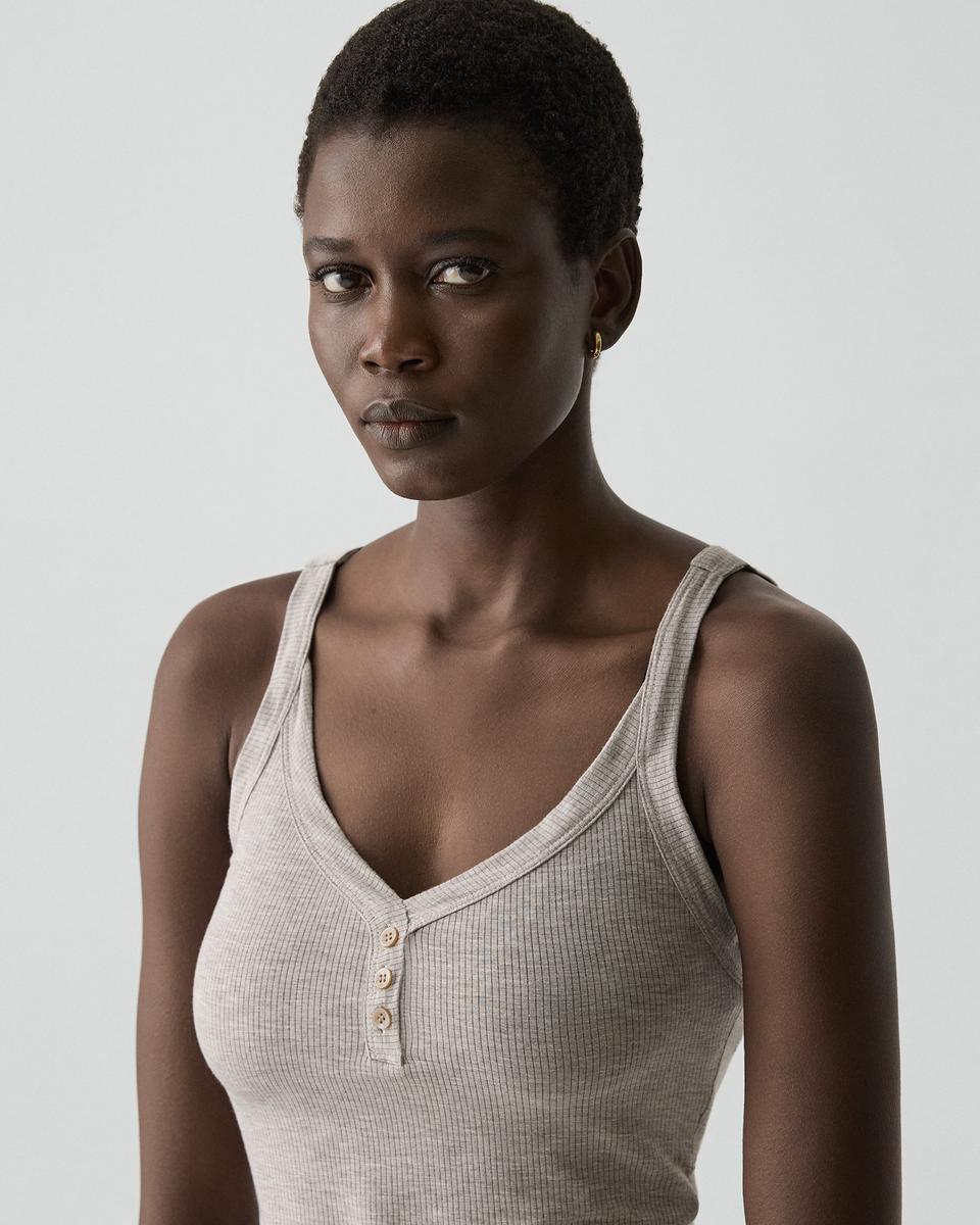 Tank Top in Lounge Rib