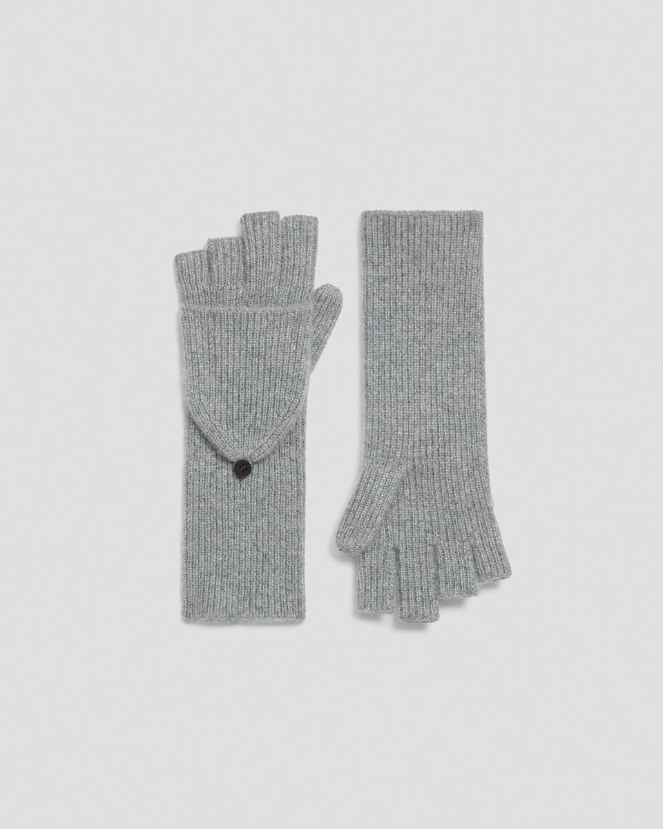 Fold-Back Gloves in Cashmere