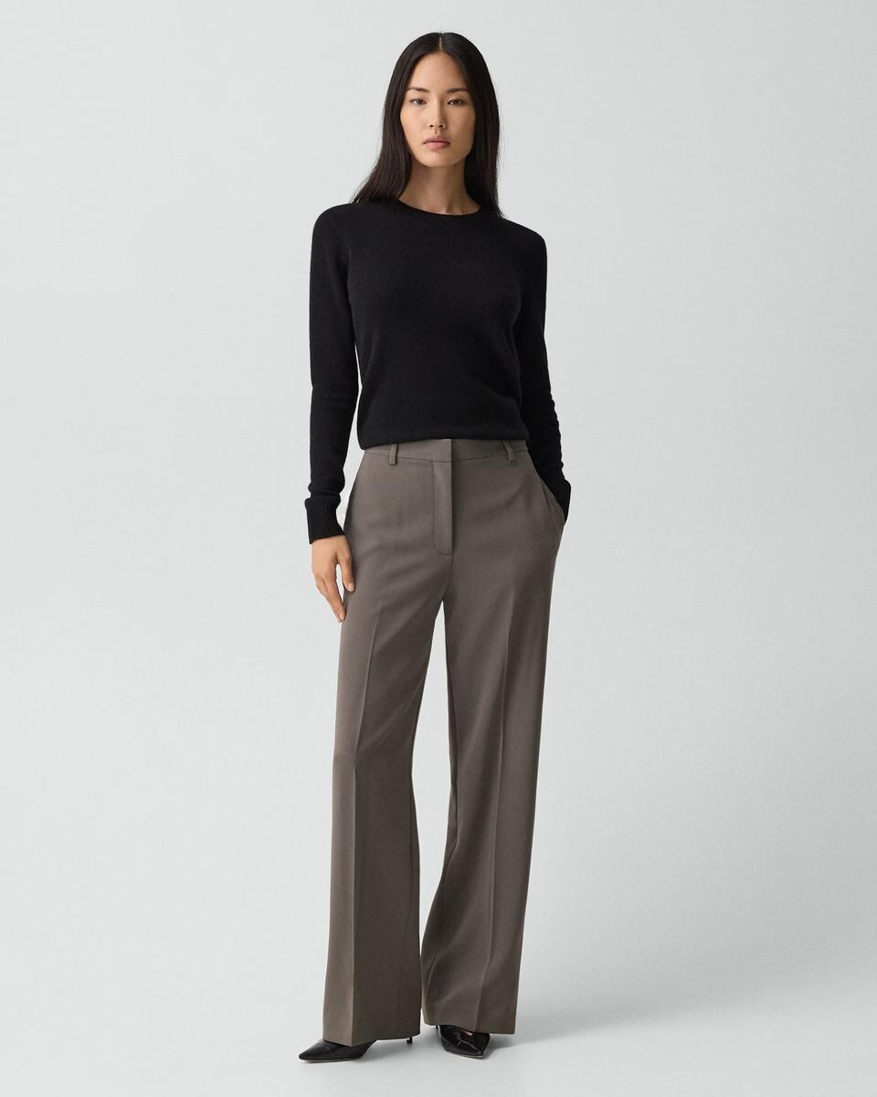 Straight Pant, 29'' in Admiral Crepe