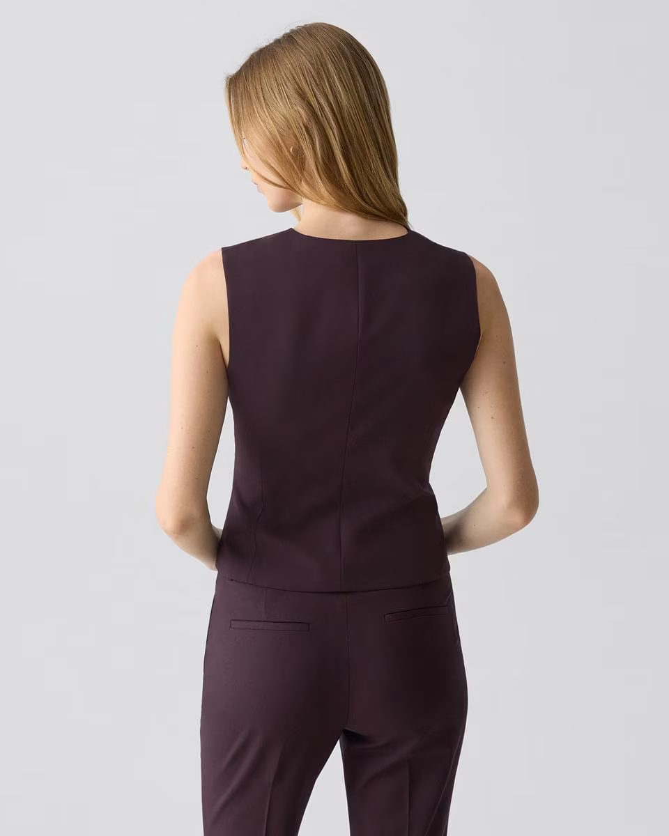 Wrap Vest in Good Wool