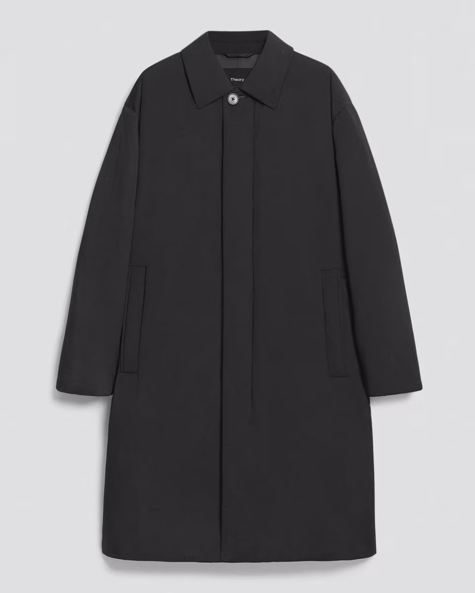 Car Coat in Motion Nylon