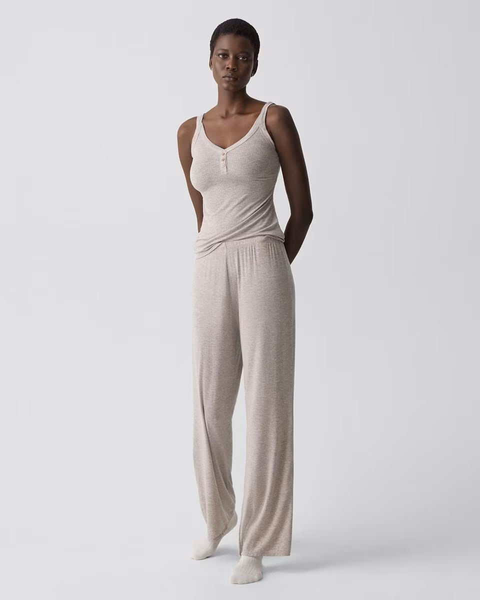 Fluid Pull-On Pant in Lounge Rib