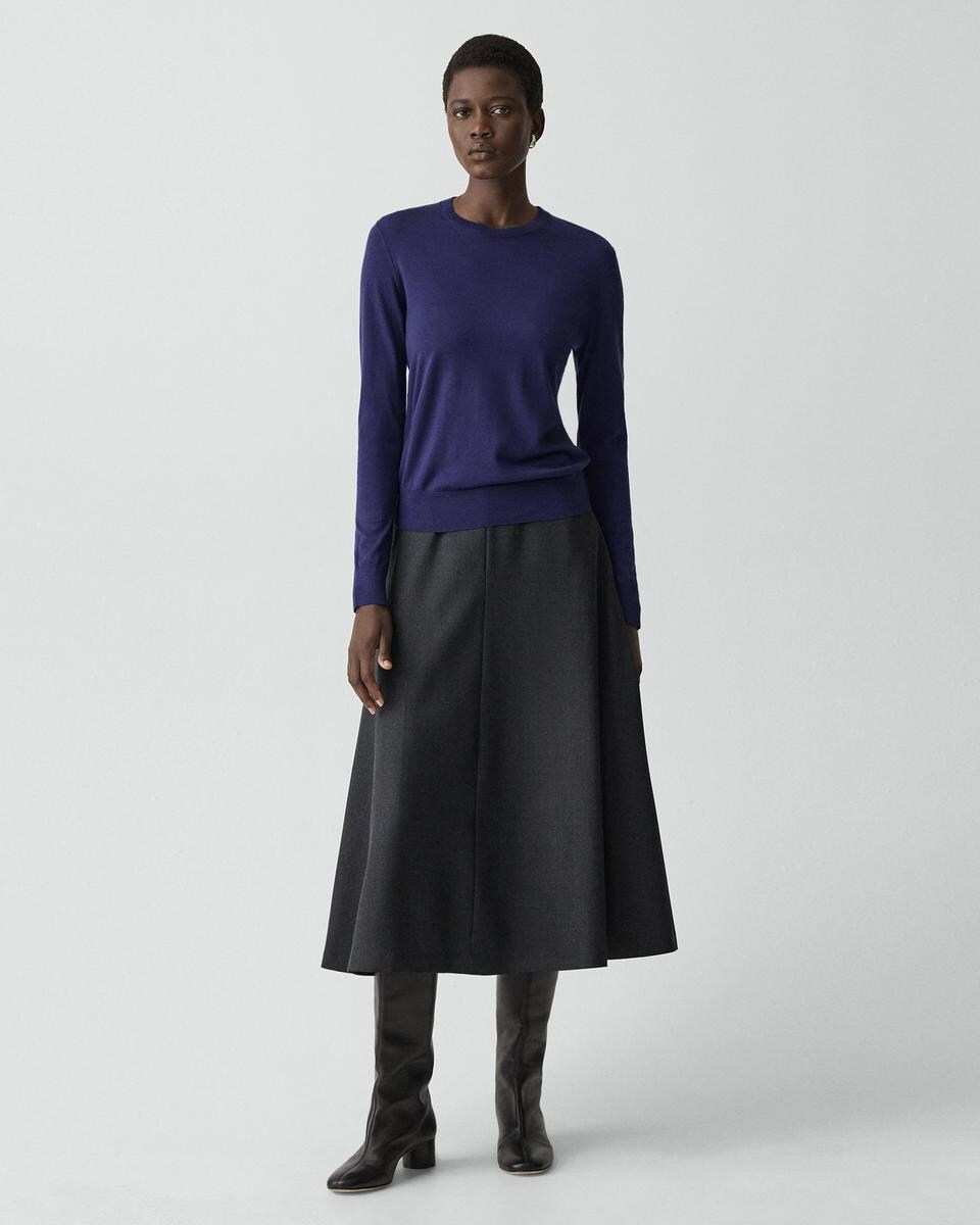 Crewneck Sweater in Regal Wool