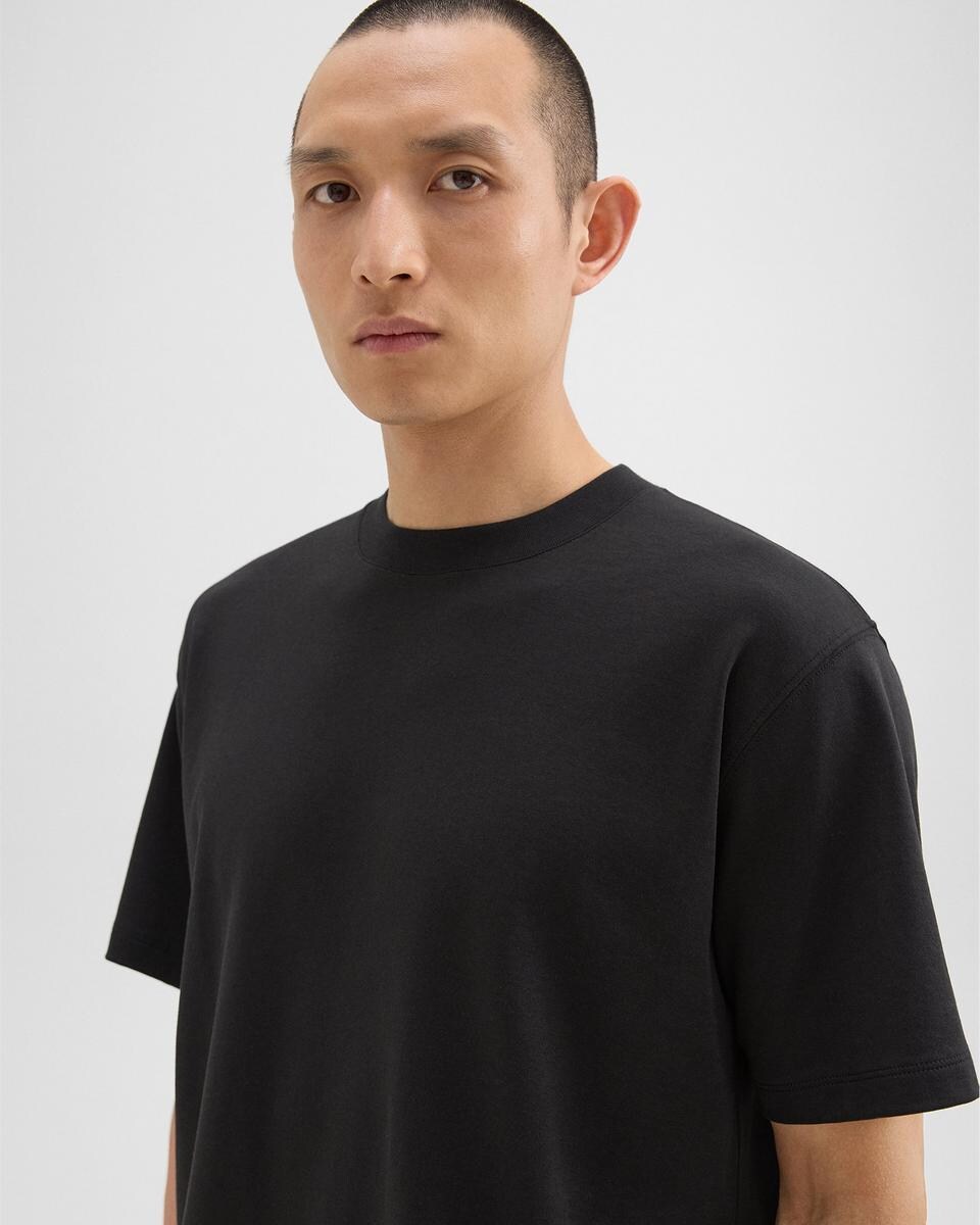 Relaxed Tee in Cotton Jersey