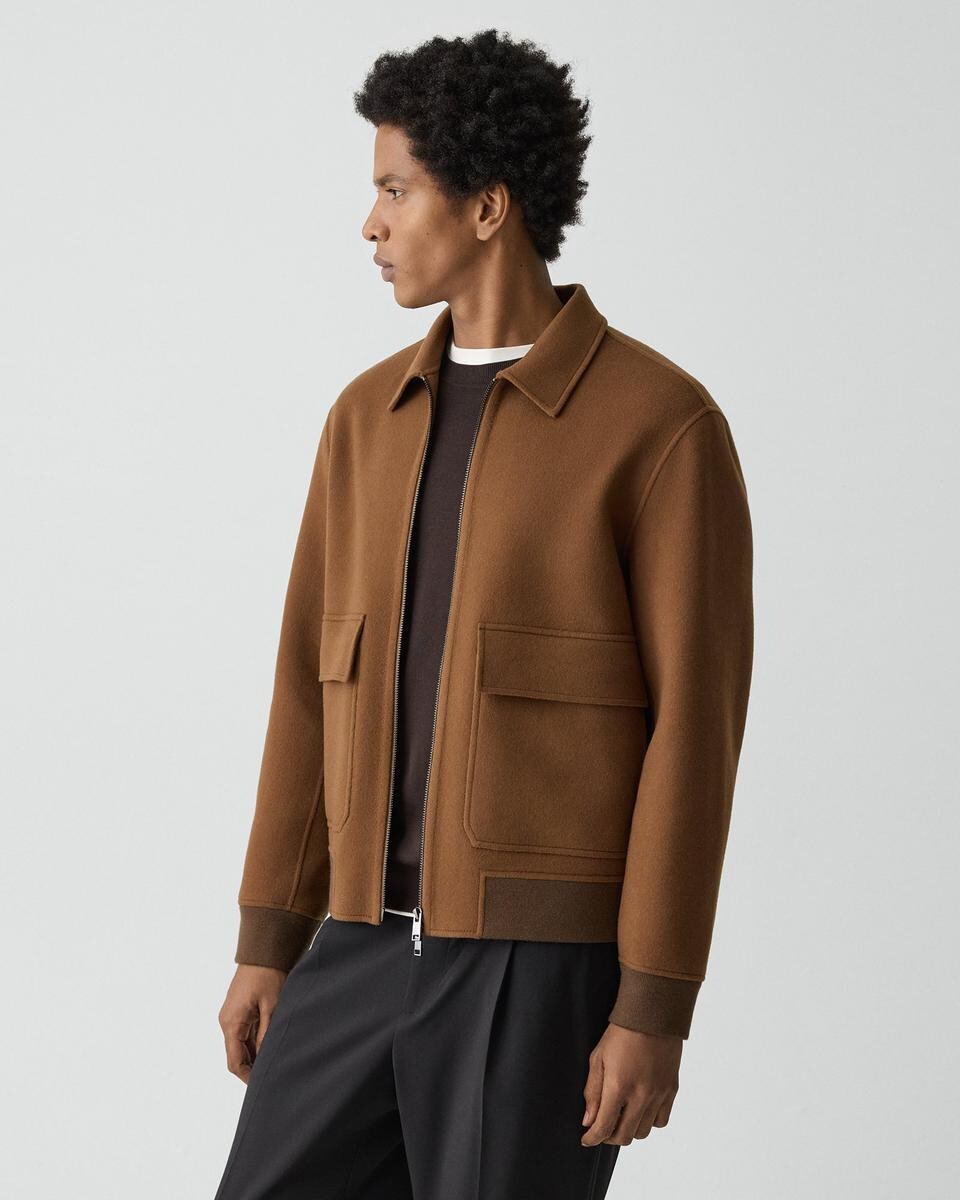 Sean Jacket in Double-Face Wool-Cashmere