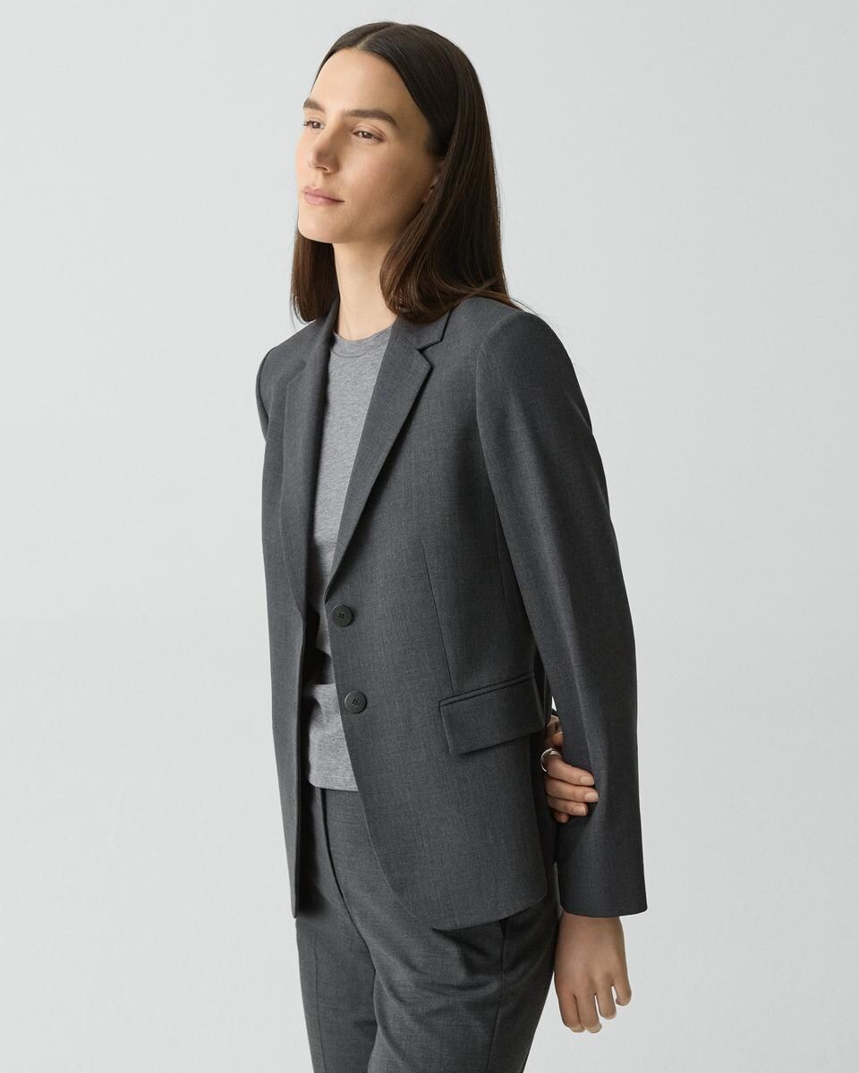 Carissa Blazer in Good Wool