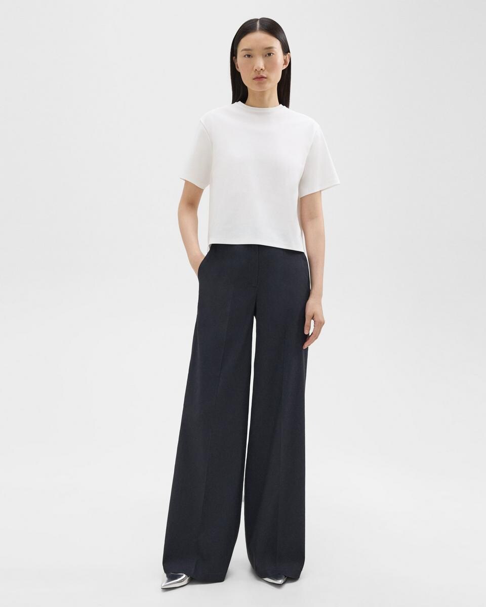 High-Waist Wide-Leg Pant in Good Linen