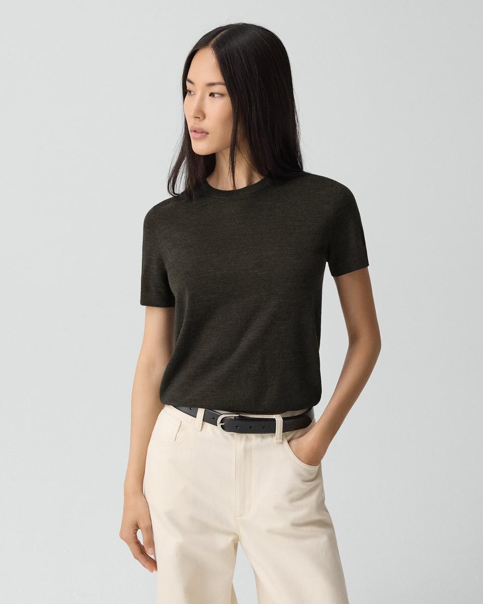 Sweater Tee in Regal Wool