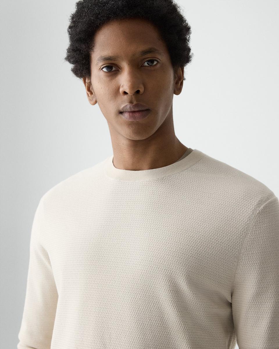 Riland Crewneck Sweater in Light Bilen