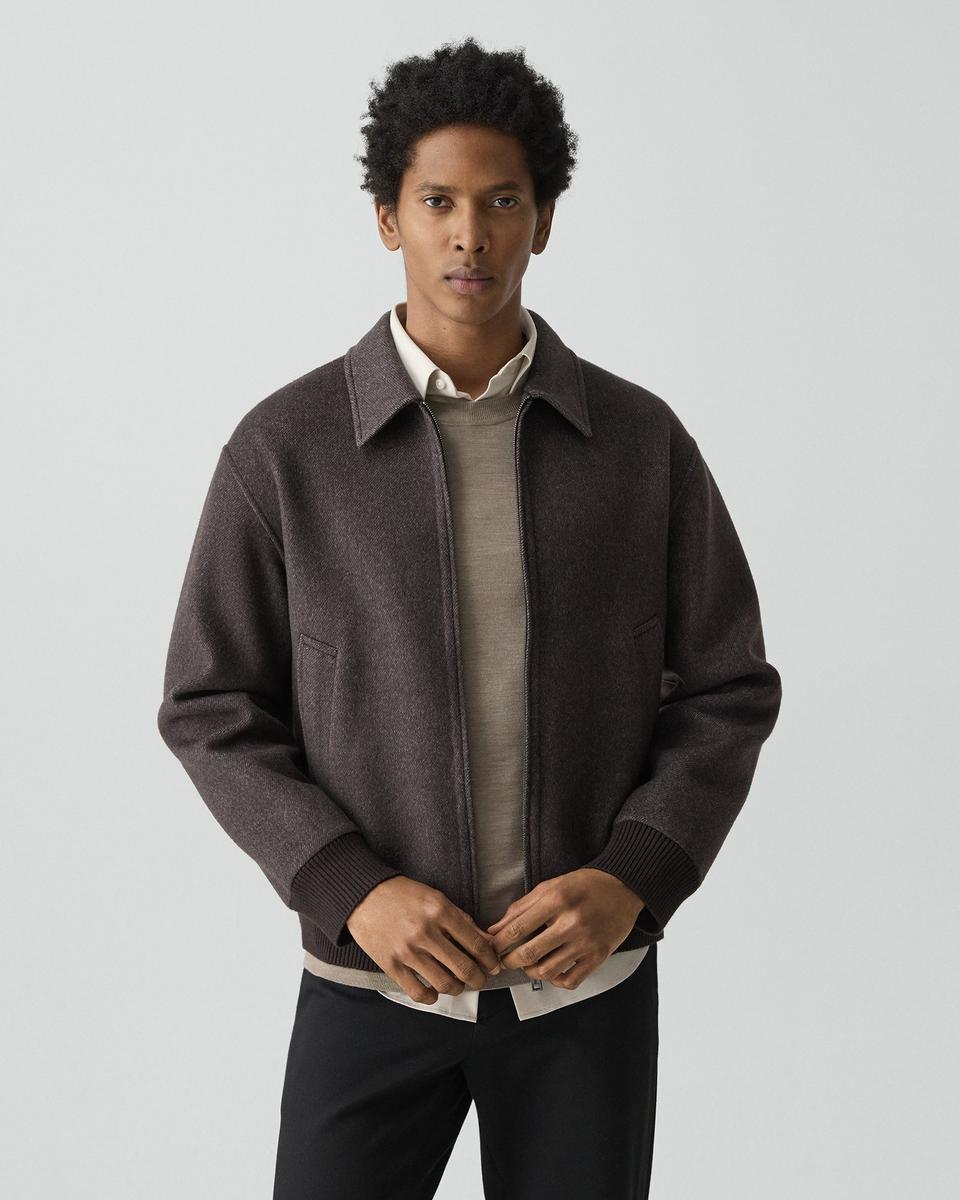 Bomber Jacket in Atelier Wool