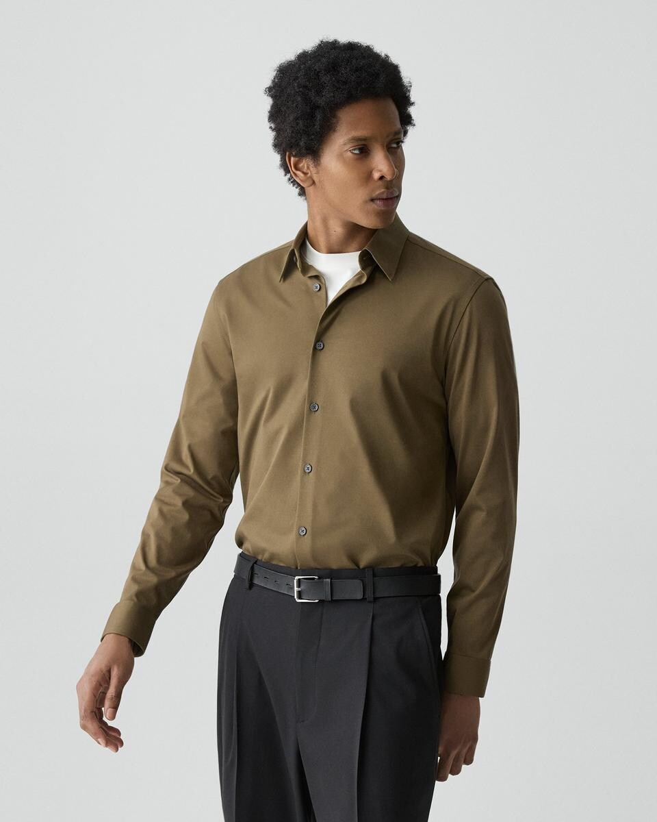Sylvain Shirt in Structure Knit