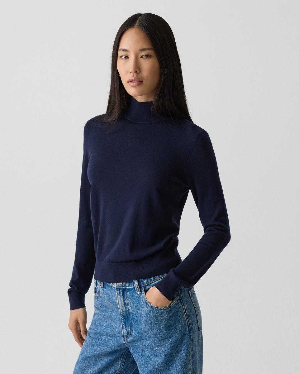 Turtleneck Sweater in Regal Wool