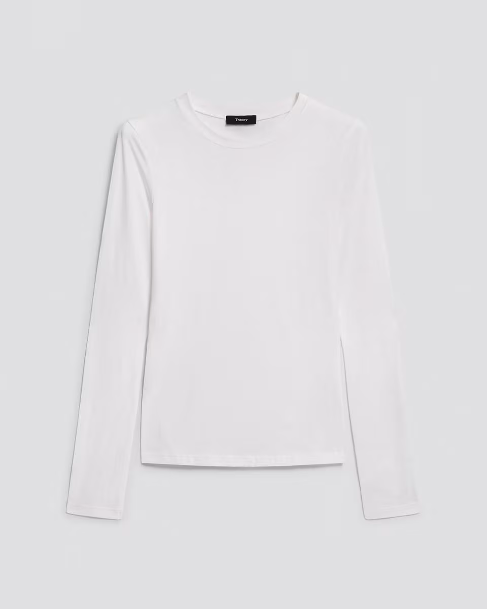 Tiny Long-Sleeve Tee in Organic Cotton