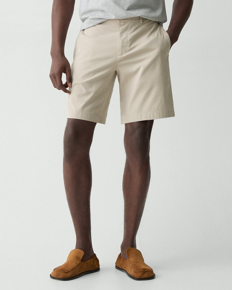 Zaine Short in Stretch Cotton