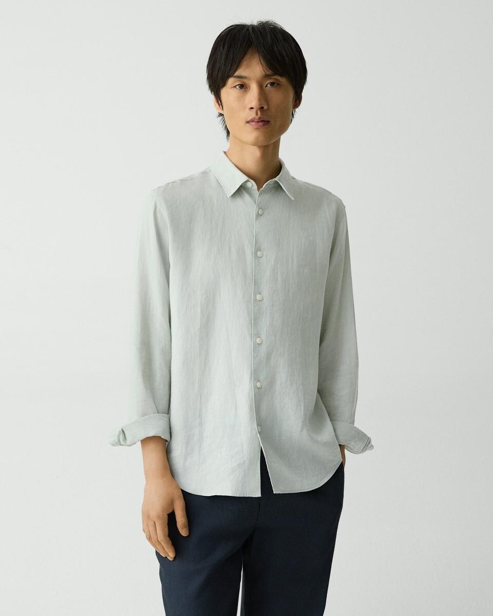 Irving Shirt in Relaxed Linen