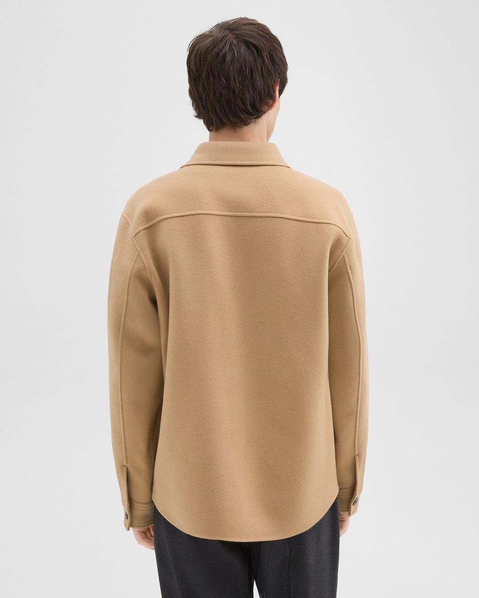 Shirt Jacket in Double-Face Wool-Cashmere