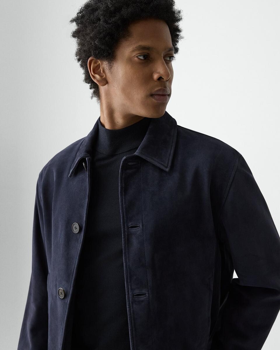 Amos Jacket in Suede