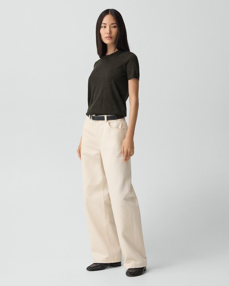 Sweater Tee in Regal Wool