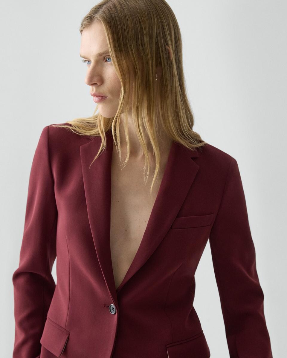 Staple Blazer in Admiral Crepe