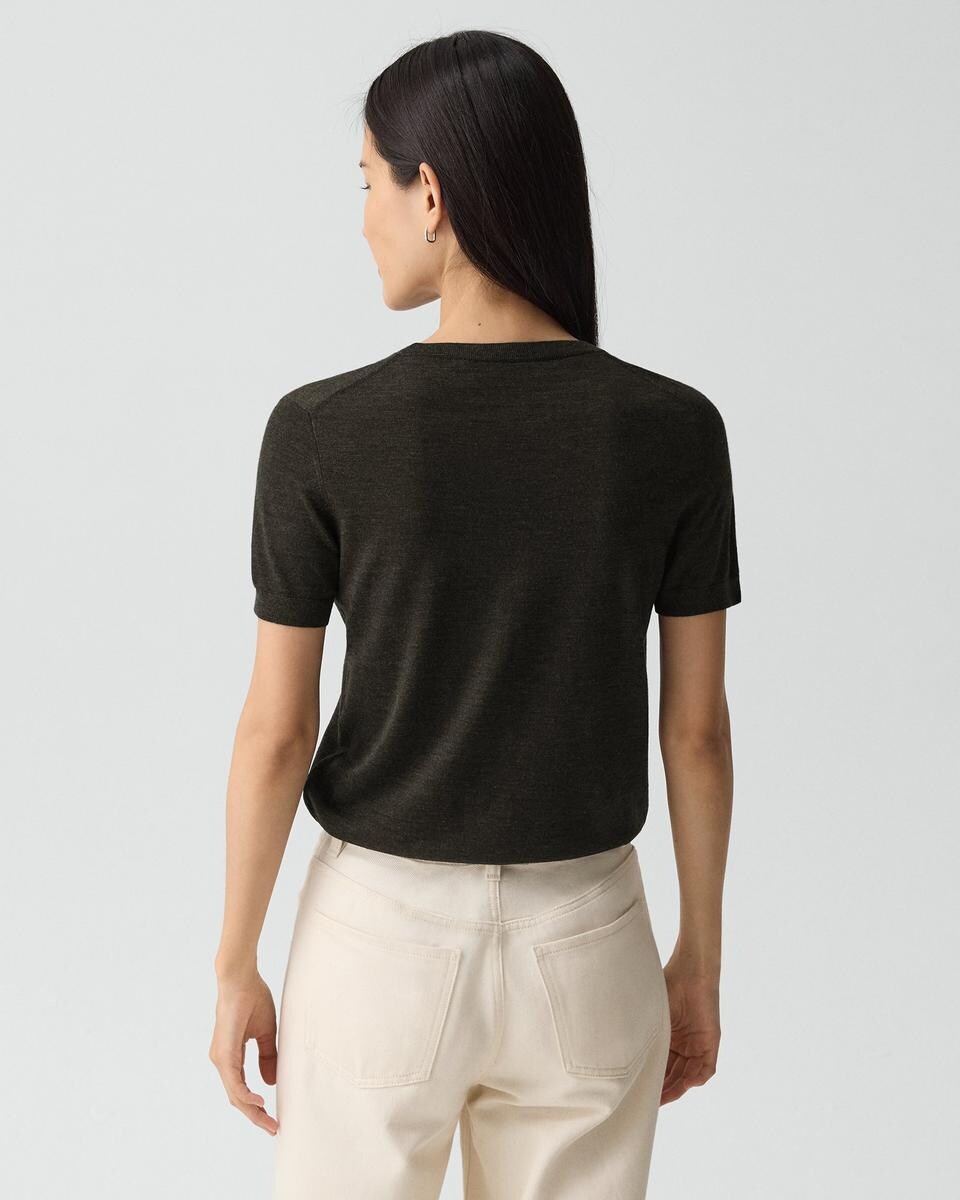 Sweater Tee in Regal Wool