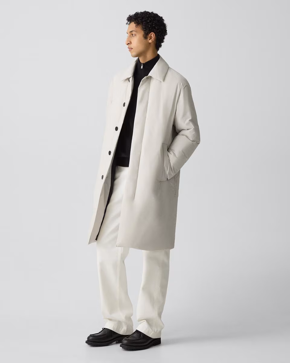 Car Coat in Motion Nylon