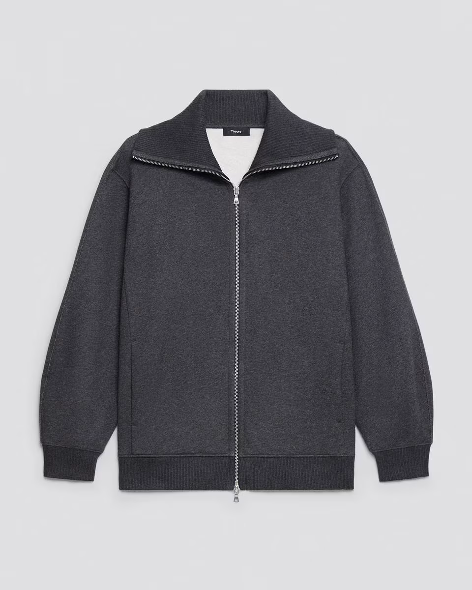 Zip Jacket in Lounge Terry
