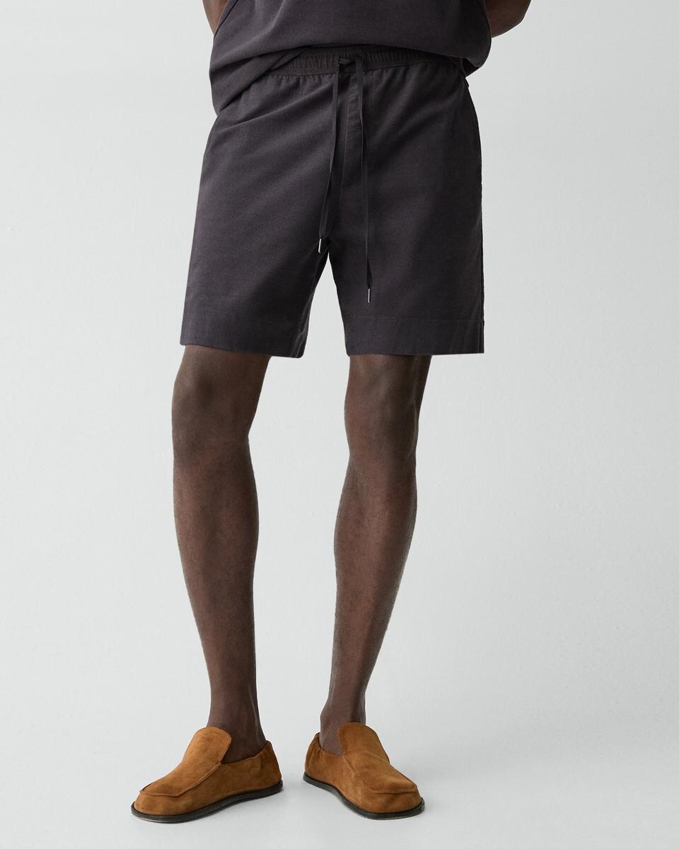 Drawstring Short in Terry Cotton