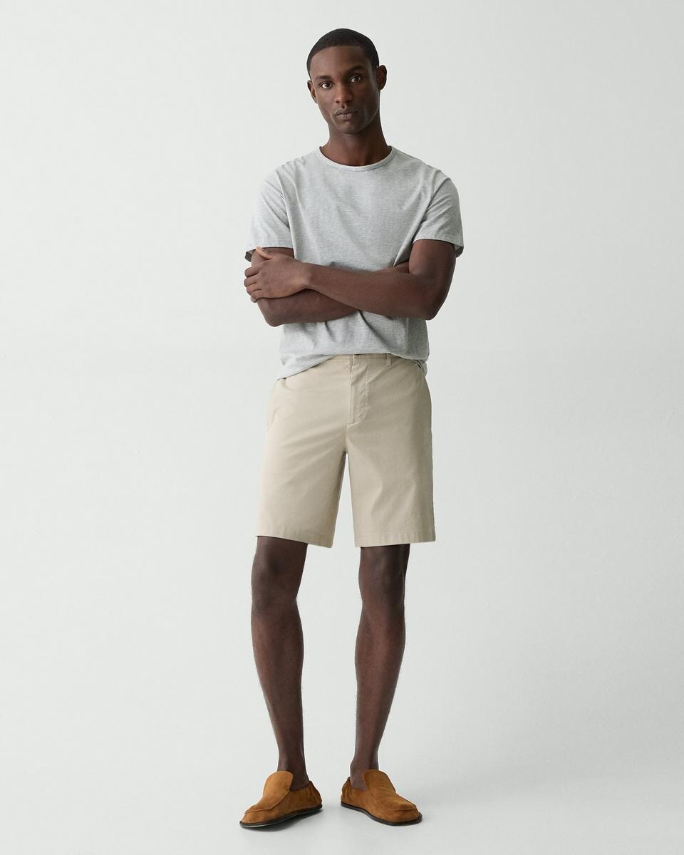 Zaine Short in Stretch Cotton