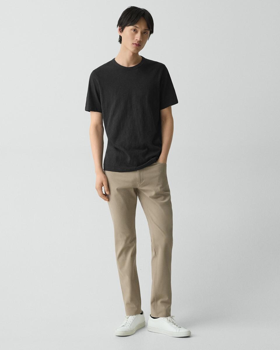 Essential Tee in Cosmos Slub Cotton