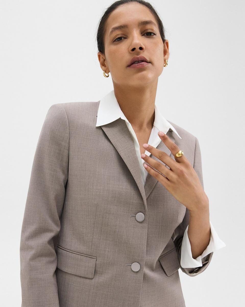 Boxy Blazer in Good Wool