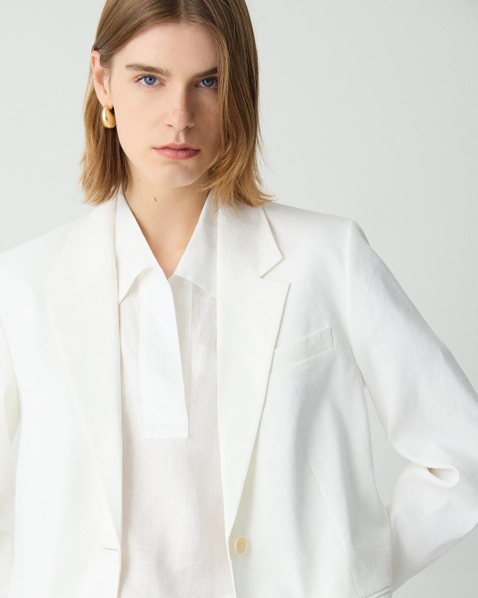 Relaxed Blazer in Good Linen