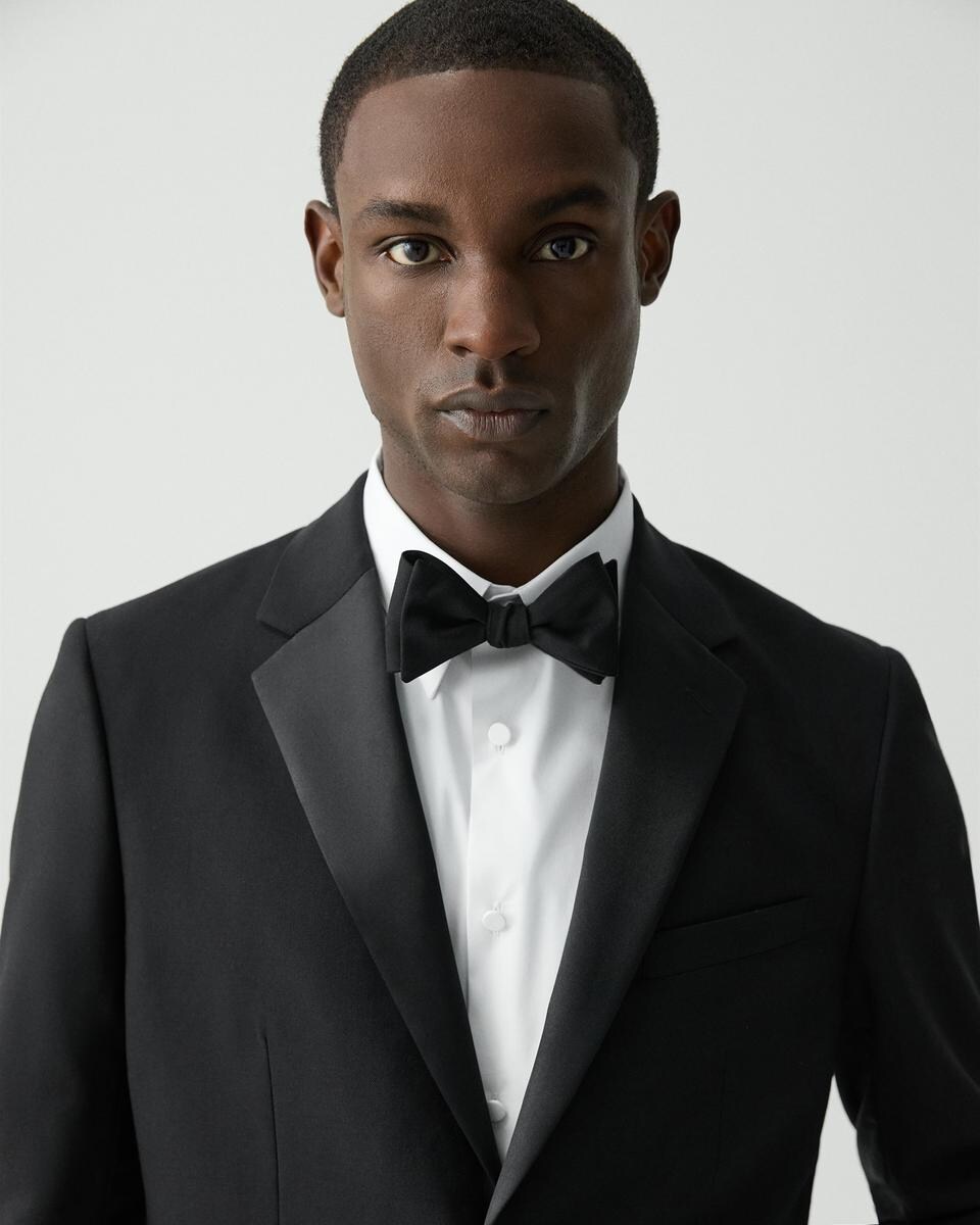 Chambers Tuxedo Blazer in Stretch Wool