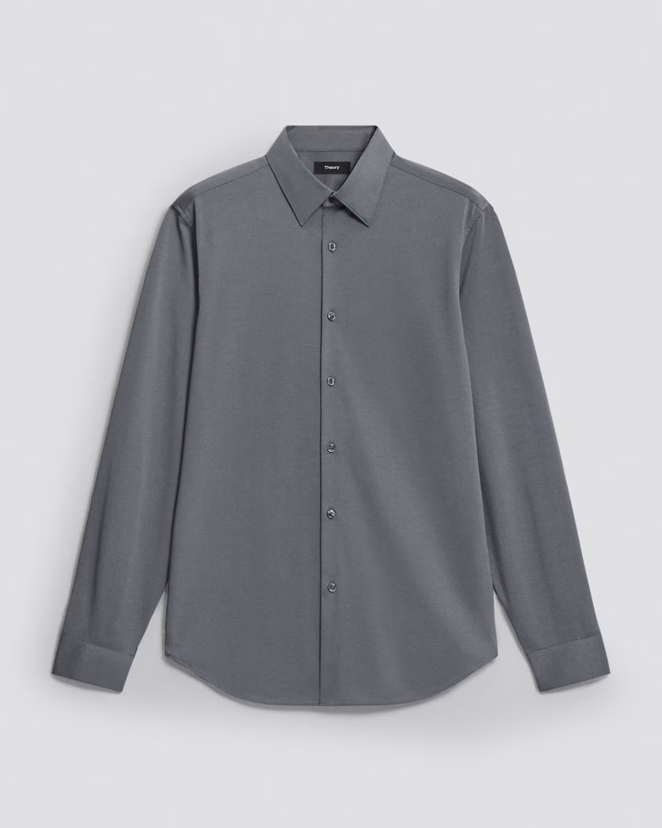 Sylvain Shirt in Structure Knit