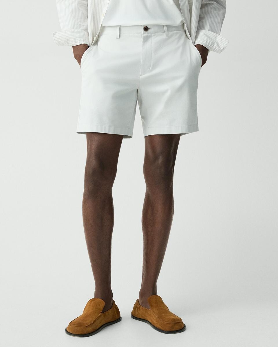 Zaine Short in Stretch Cotton