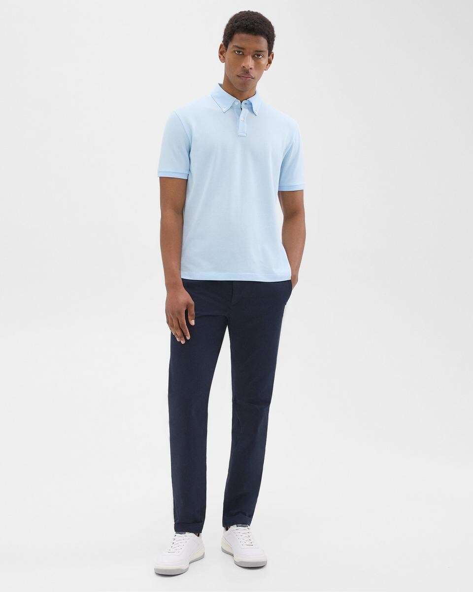 Tailored Polo Shirt in Function Piqué