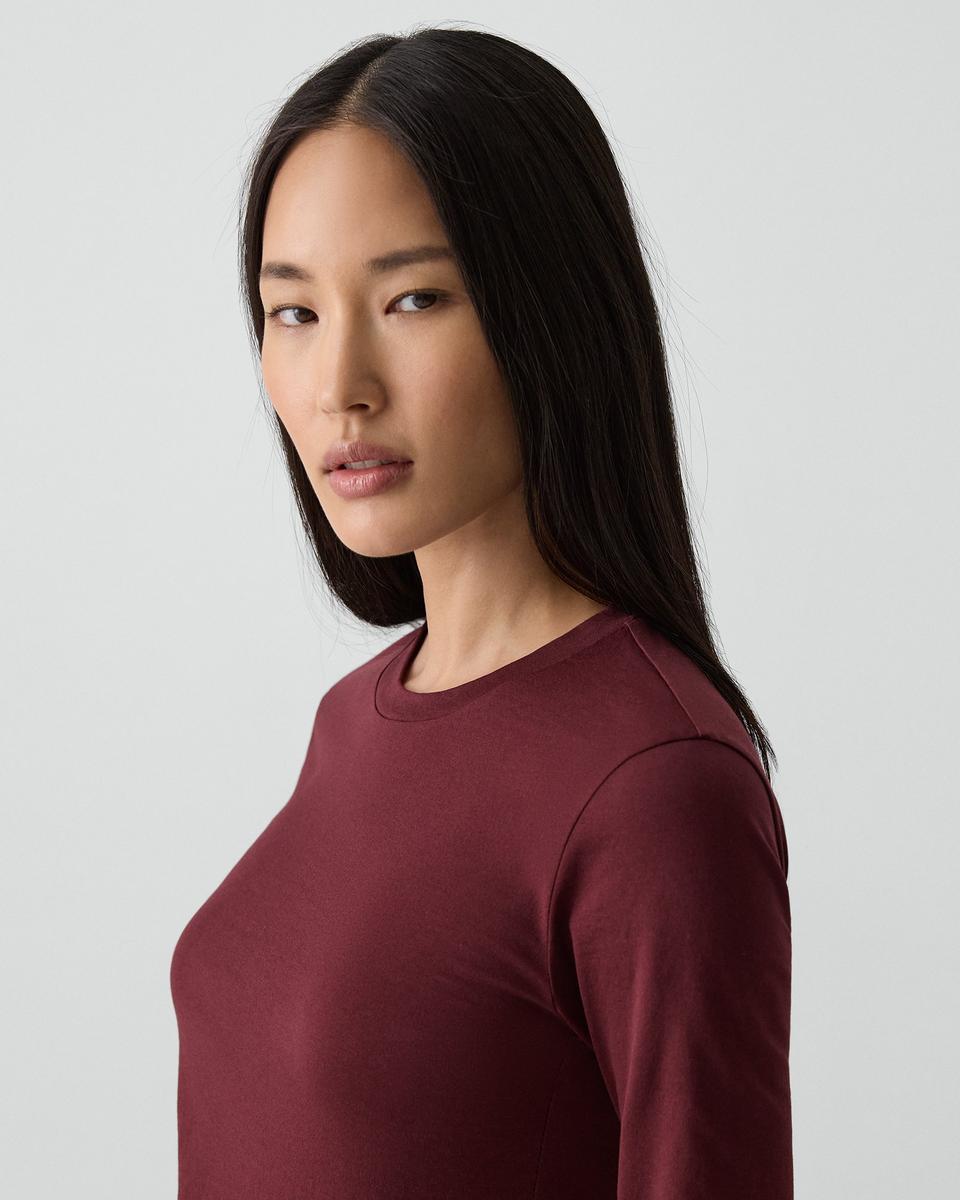 Tiny Long-Sleeve Tee in Organic Cotton