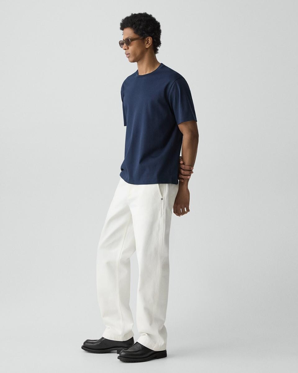 Relaxed Tee in Cotton Jersey