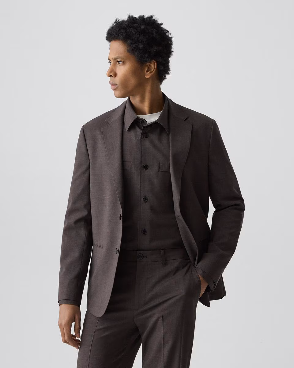 Clinton Blazer in Motion Wool